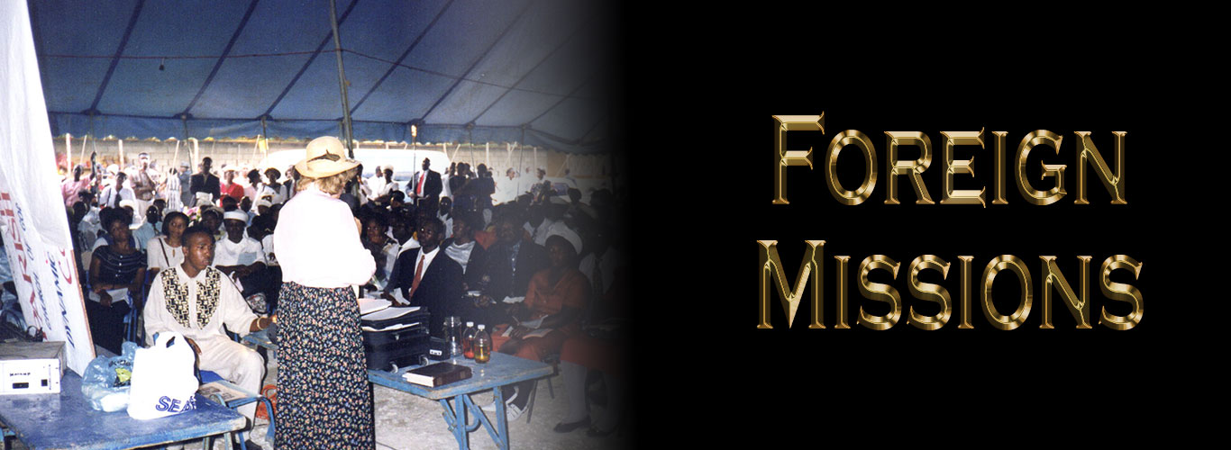 Foreign Missions_Large Tent teaching_Kingston