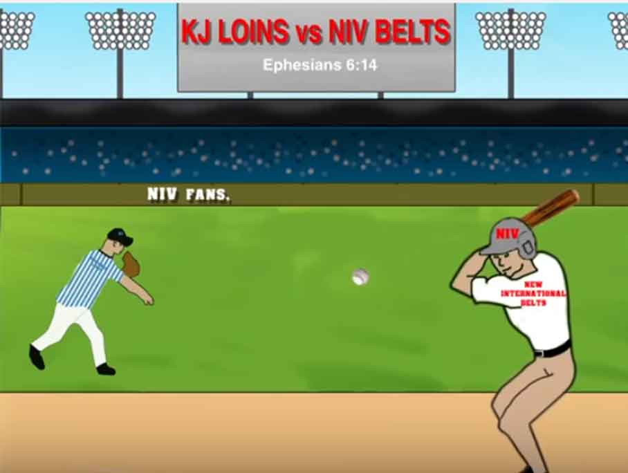 Loins versus belt KJ versus NIV