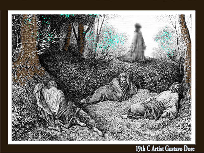 Jesus in Garden of Gethesame