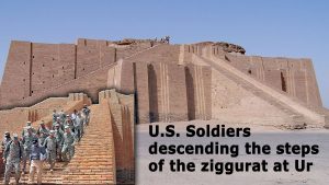Ziggurat at Ur reconstructed