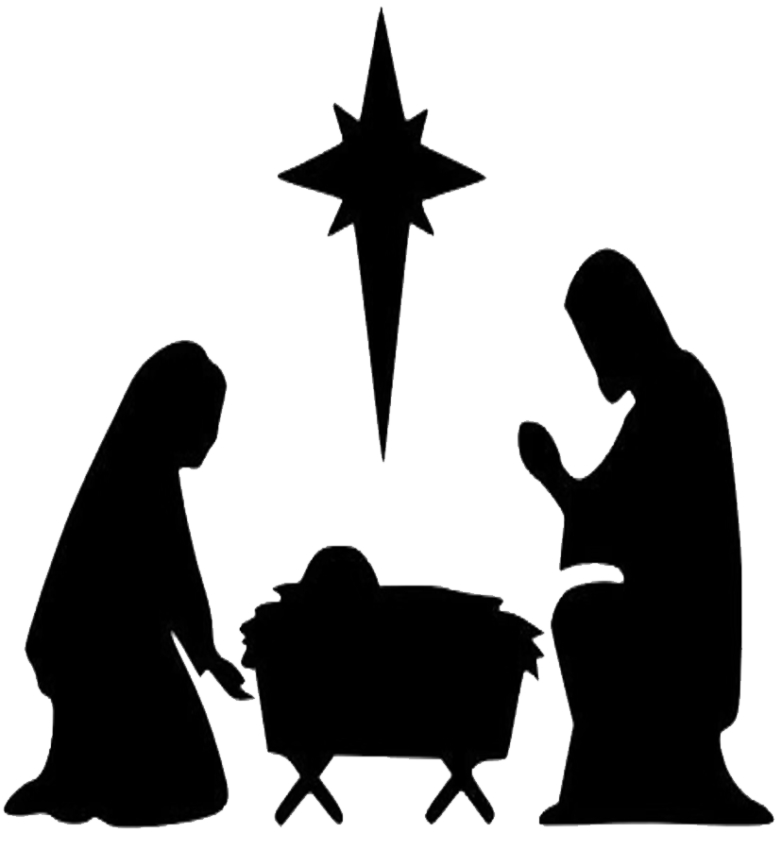 silhoutte-nativity-with-star - Restoration Of The Family