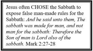 Text box: Mark 2:27-28